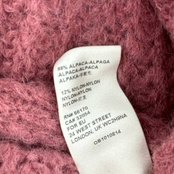 Free People Pink Rose Moonbeam V Neck Sweater - Picture 10 of 11